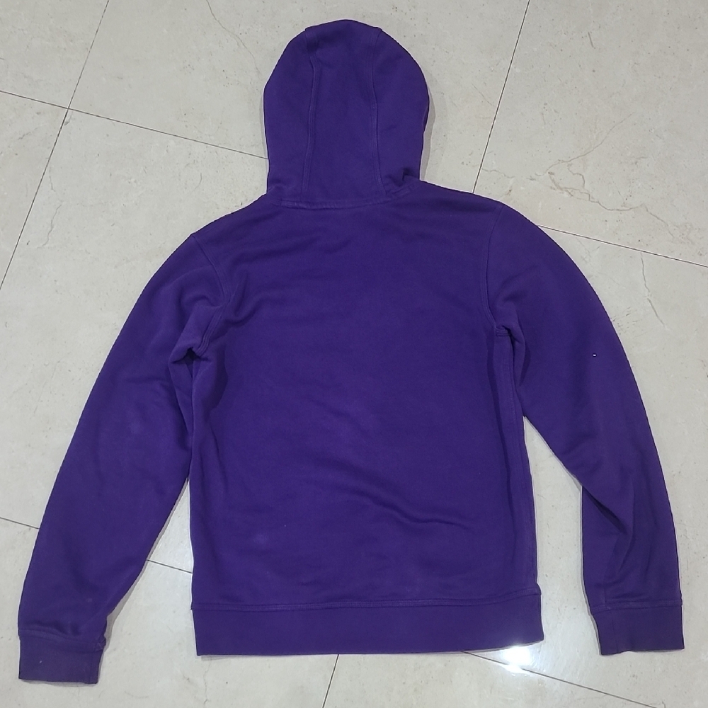 Nike Purple and Yellow Men's Hoodie - Picture 2 of 3